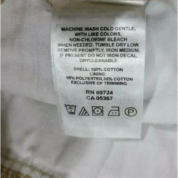 Columbia Mens Shorts Size 36x8 Washed Out Cargo Tan - Picture 4 of 4